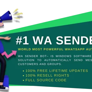 WA SENDER BOT BULK WHATSAPP SENDER WITH BUTTONS +  GROUP SENDER + WHATSAPP AUTOBOT