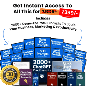ChatGPT With 2000+ ChatGPT Pro Prompts