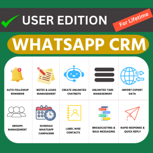Rise WhatsApp CRM for lifetime